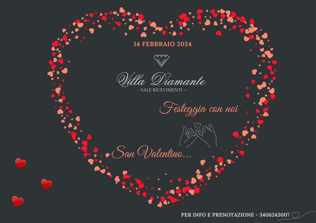 Festeggia San Valentino a Villa Diamante